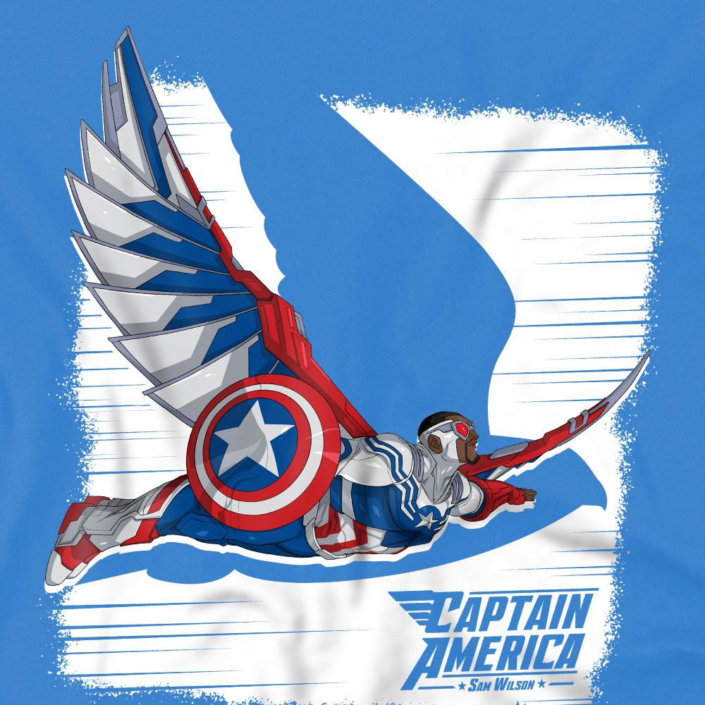 Captain America Childrens/Kids Falcon T-Shirt