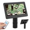 7in LCD HD Video Microscope with 150X C Bracket Camera Professional Maintenance Tool