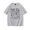 Love On The Lake Unisexs Tshirt Harajuku Graphic Casual Top 100 Cotton Tshirt Girls Retro Vintage Casual Round Neck Tops