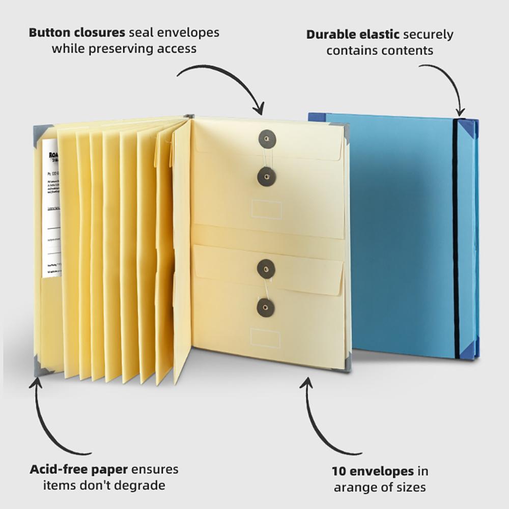 1 pack Personal Important Papers Document Life Binder/Folder/Organizer in Case I Go Missing Document Binder Organizer