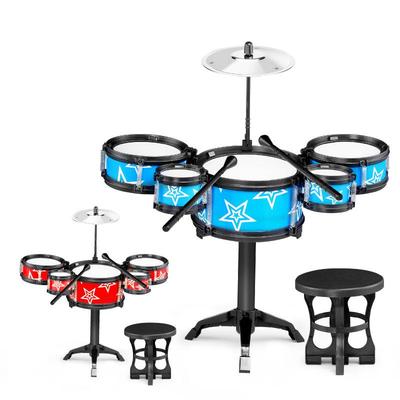Kids' Jazz Drum Set - Beginner Percussion Instrument Toy