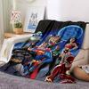 1pc Superhero, Justice League Blanket Polyester Fiber, All Season Comfort for Sofa, Bed, Office, Car, Camping Ideal Home Decor & Gift, Office Comfort