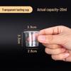 Disposable Transparent Tasting Cups