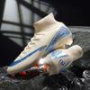 Latest Male Women Pro Soccer Kicks Practice Studs Sport Sneakers Trainer Light Anti-Skid Grass Game Football Footwear
