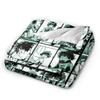 My Hero Academia Midoriya Izuku Collage Blanket Cover Flannel  Soft Throw Blanket for Bedroom Sofa Bedspread
