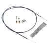 Mini Bike Throttle Cable Kit with Connection Ends and Mounting Pieces for 90cc-250cc Go Kart, Dirt Bike, and Small Motor Vehicle Applications