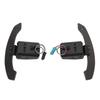 Pair of Steering Wheel Shift Paddle 14cm Metal Alloy Carbon Fiber Magnetic Shift Paddle for 2 3 4 5 6 7 Series G Chassis