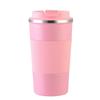 3rd Gen Stainless Steel & Silicone Insulated Coffee Cup - Portable, Stylish Business Gift with Logo Printing
