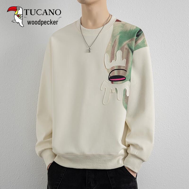 Tucano Men's Trendy Patchwork Pullover Sweatshirt