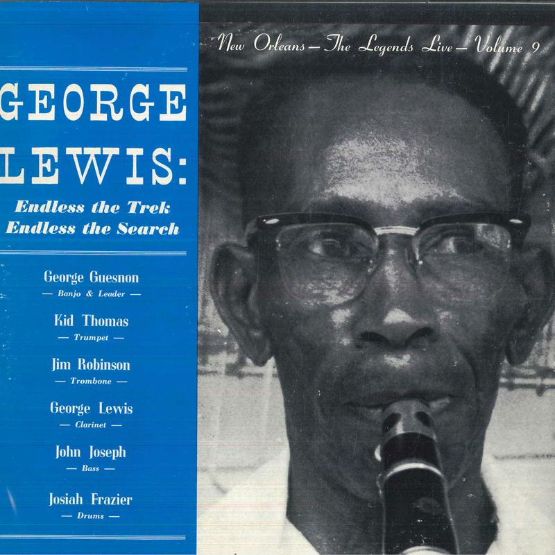 

LP Record GEORGE LEWIS Endless The Trek Endless The Search JCE19 JAZZOLOGY 1962 US Jazz Used