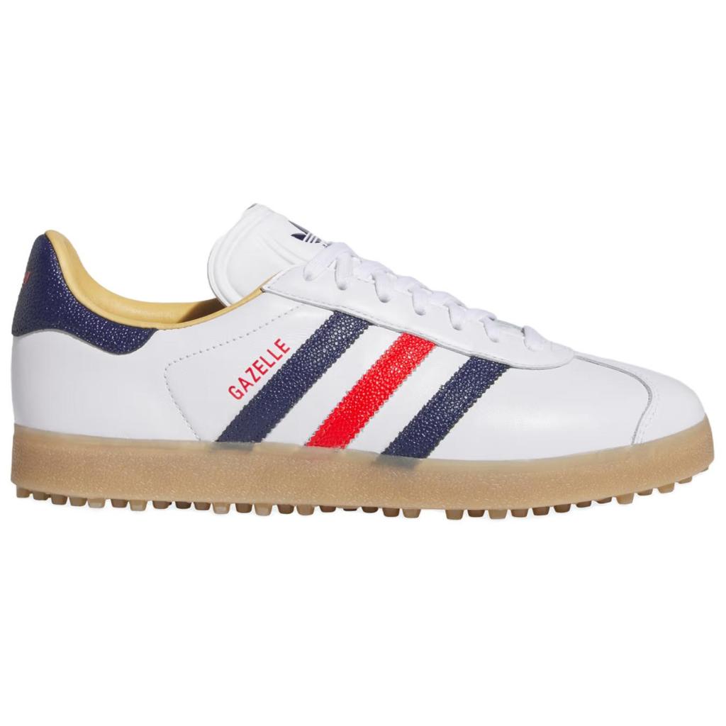 adidas Originals Gazelle Golf Shoes Unisex Cloud White Sneakers JP7705