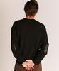 Schott Leather Elbow Patch Sweatshirt, Men's, Size XL, 010, Black, 782-5232007
