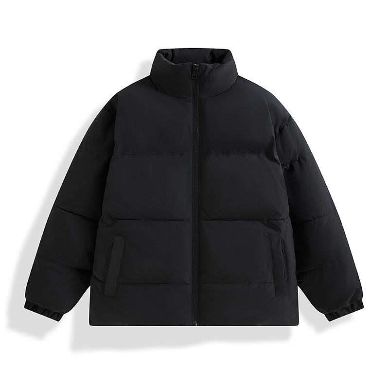 

Padded clothes, thickened down cotton in autumn and winter, the same bag clothes for men and women, padded jackets, padded clothes for couples M чорний