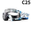 Motorcycle Goggles Water Transfer Off-road Outdoor Riding Sports Glasses Ski Goggles Windproof Glasses