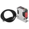 Photoelectric Beam Sensor Switch 24-240V AC/DC With Adjustable Sensitivity  ABS Housing 5M Detection Range And 1.8m Copper Wire