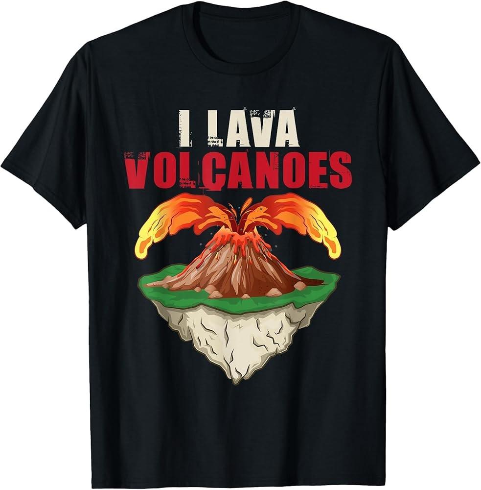 I Lava Volcanoes - Volcanologist Geologist Volcanology T-Shirt Unisex T-Shirt XL