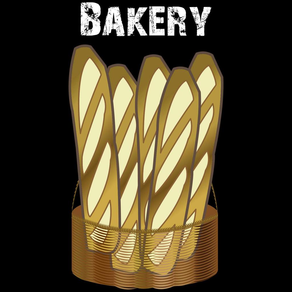 Minami Funny Bread Bread Eater In the Thinks Funny Short Sleeve XL Size Horie's T-Shirt "BAKERY" Lover, Morning, It's Fashionable, Japanese, T-Shirt,