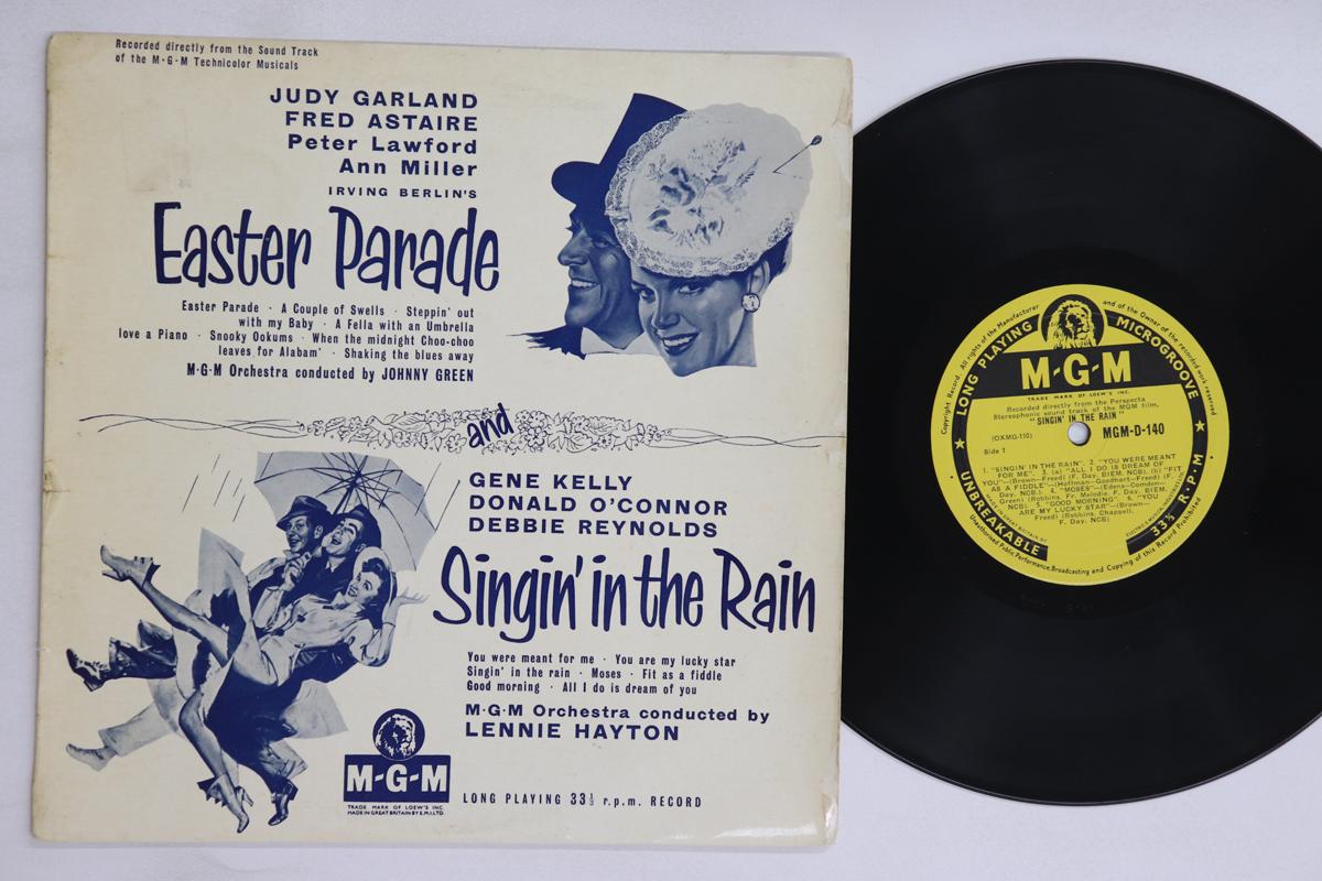 

10inch Record JUDY GARLAND , FRED ASTAIRE , PETER - Easter Parade / Singin In The Rain MGMD140 MGM Records 1956 UK Soundtracks & Musicals Used