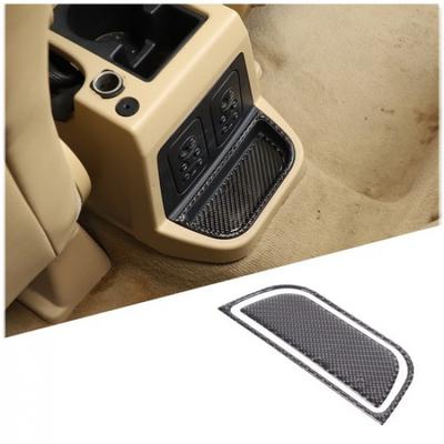Carbon Fiber Rear Air Vent Storage Cover For Land Rover Freeland2 LR2 07-12