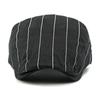 Ht4691 Beret Cap Spring Summer Hats For Men Women Vintage Artist Striped Beret Hat Adjustable Ivy Flat Cap Male Female Berets