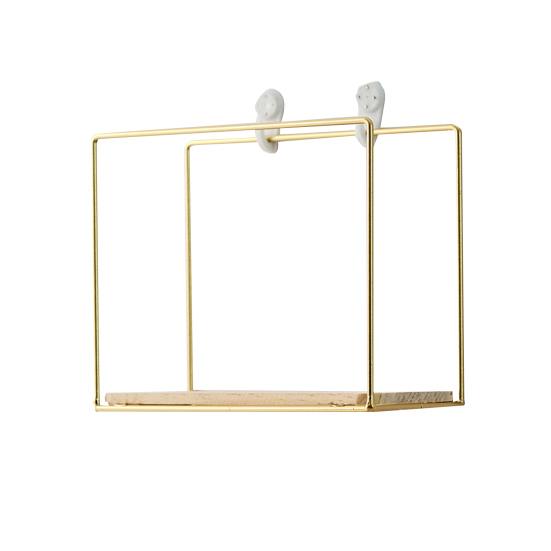 Lightweight Storage Rack DIY Fashion No Perforation Shelf