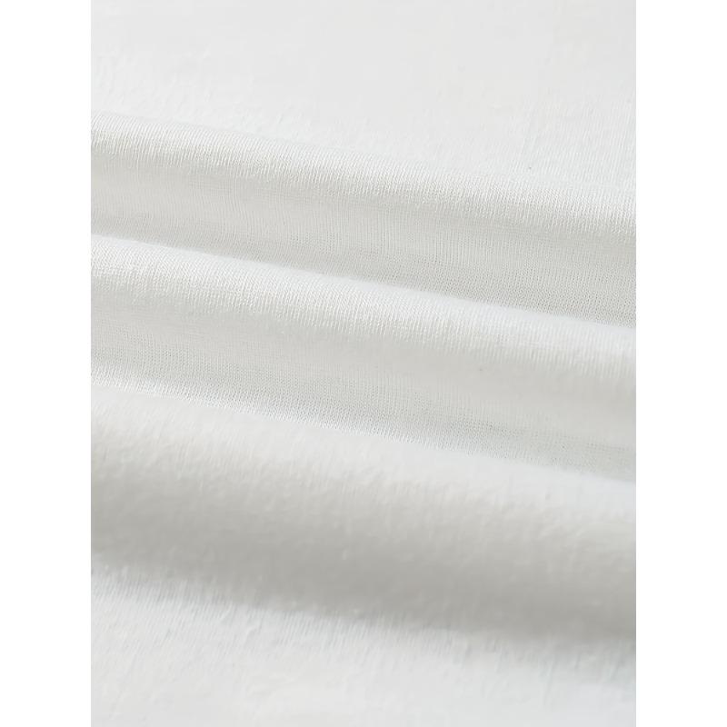 Evropské velikosti Pánské ležérní tričko s krátkým rukávem, vzor Padel | Lehké, prodyšné, kulatý výstřih, ideální pro fitness a street styl