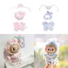Chic Doll Pajama Set for 17cm Dolls - Trendy Nighttime Attire