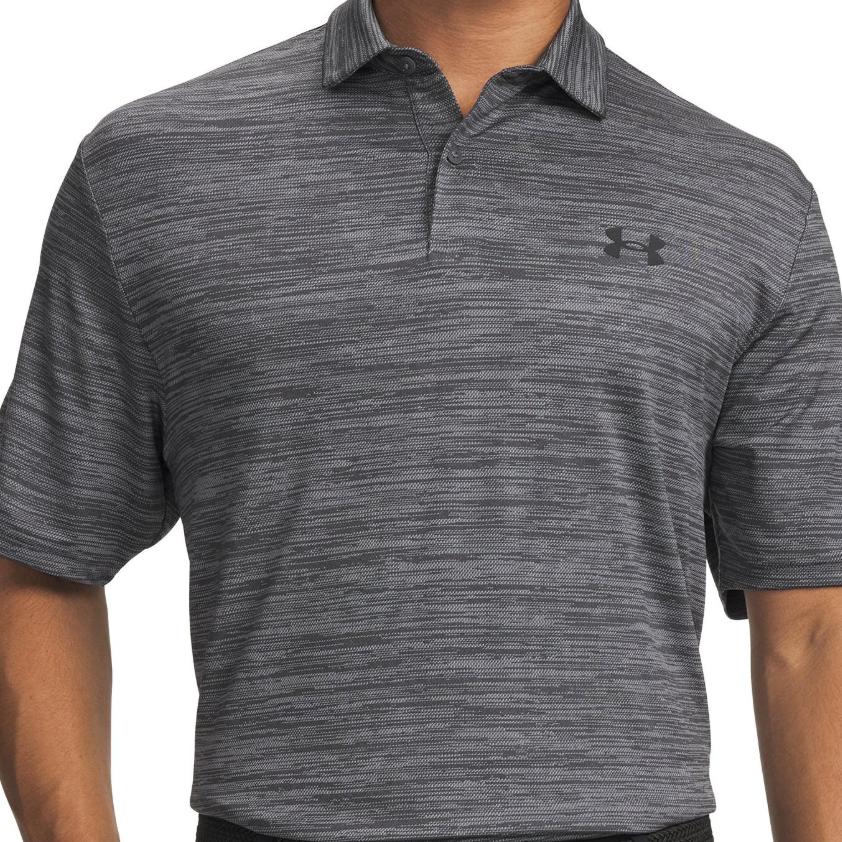 Under Armour Matchplay Soft Knit Lightweight Sun Protection Golf Shirt Men tops 6009799-025