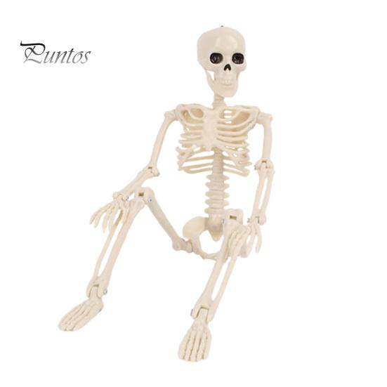 

Скелет на Хэллоуин, украшение для всего тела, суставы, реалистичный ужасный скелет, фигурка, статуя, вечерние товары для дома с привидениями B