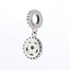 S925 Sterling Silver World Cup Football Pendant - Creative European and American Style Charm for Versatile DIY Bracelets.