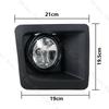 2PCS Foglamp Foglight For GMC Sierra 1500 2014 2015 Front Bumper Fog Light Lamp