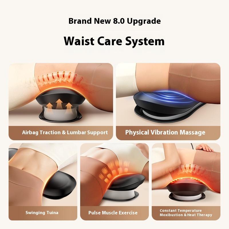 Waist Massager Hot Compress Massage Waist Neck Massage Instrument Home Massage Artifact Massage Pillow