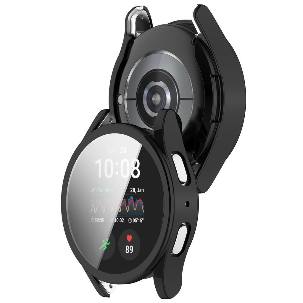 Nylon Strap for Samsung Galaxy Watch FE 7 6 5 4 40mm 44mm Silicone TPU case Bumper Full Screen Protection