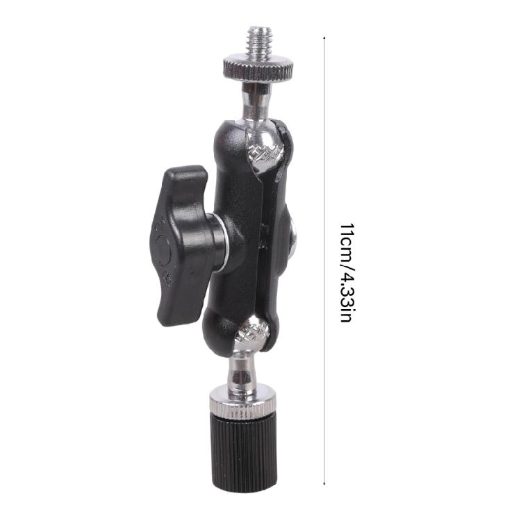 Stabiler 1/4-Zoll-Adapter Einstellbare 1/4-Zoll-Buchse auf 1/4-Zoll-Außengewinde Verlängerungsstange für Kamera Campinglicht