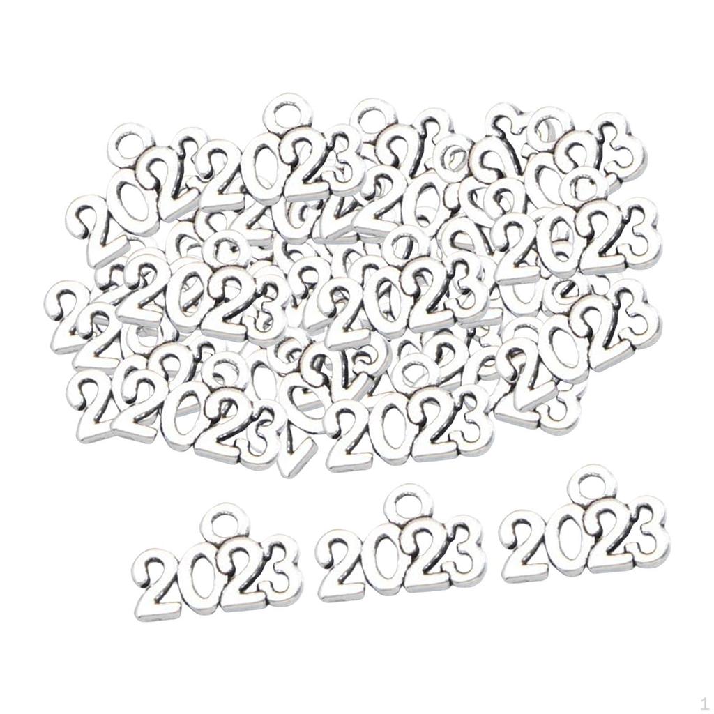 100 Pieces Small Charms, Jewelry Making Accessorie Charms for Bracelet Necklace Accessory