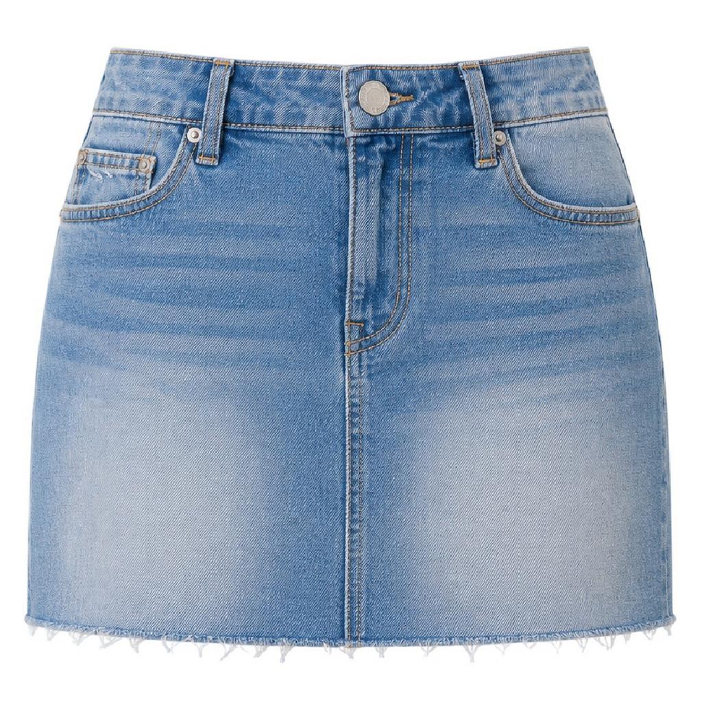 True Religion Womens/Ladies Sadie Plain Denim Mini Skirt