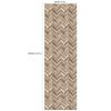 Fresh Wood Grain Living Room and Bedroom Background Modified Self-Adhesive Wallpaper (45cm *300cm)