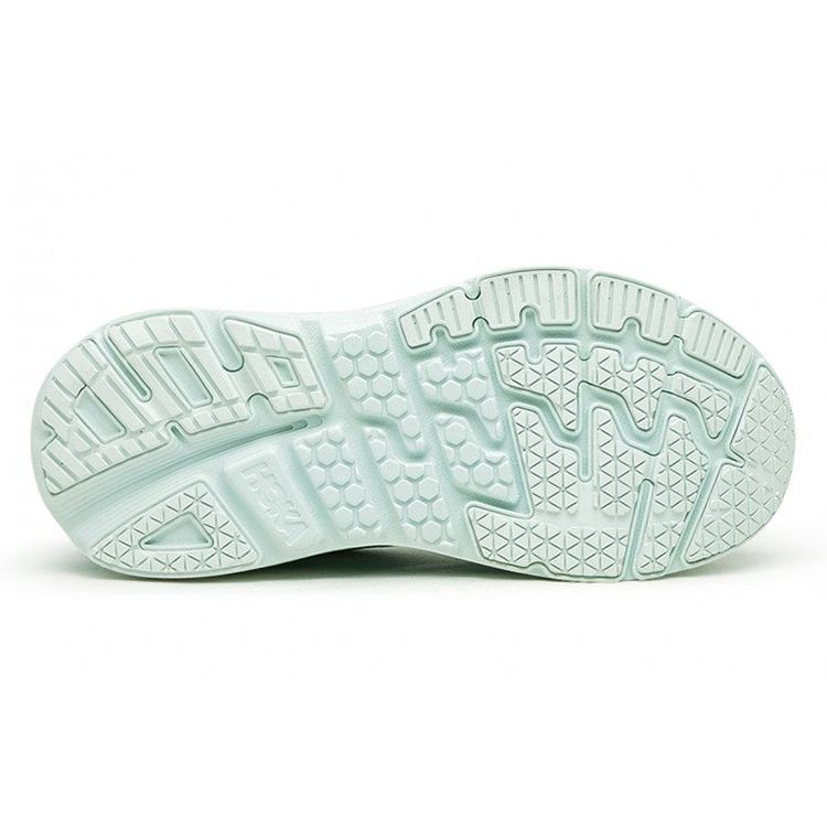 HOKA Bondi L Suede Blue Glass Sneakers Unisexe Atlantis 1122572-BGAT