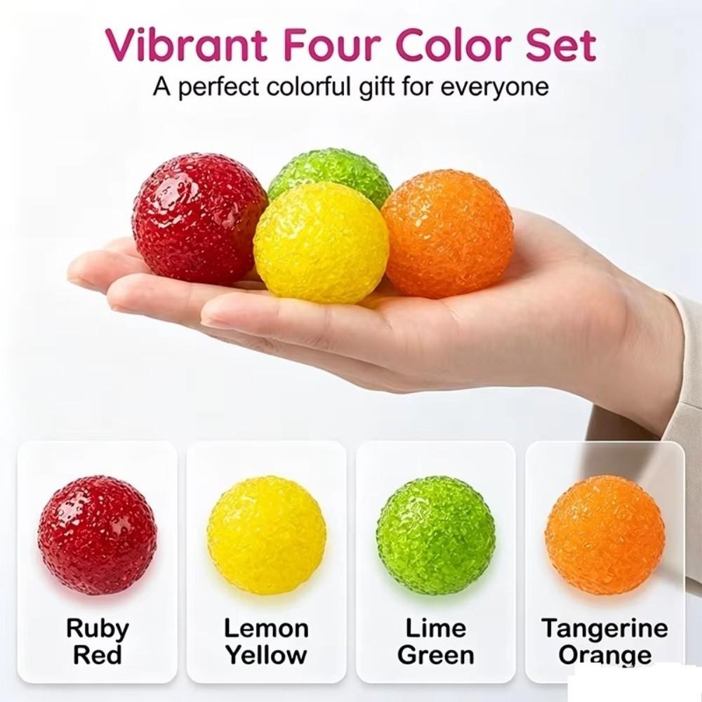Sensorischer beruhigender knuspriger Hautball langsamer Rückprall Squishy Fidget Spielzeug Jungen Mädchen