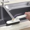 2-in-1 Hard Bristle Rotating Cleaning Brush Bathroom Tile Grout Brush Multi-Angle Wall Gap Floors Sinks Corners Scrubber