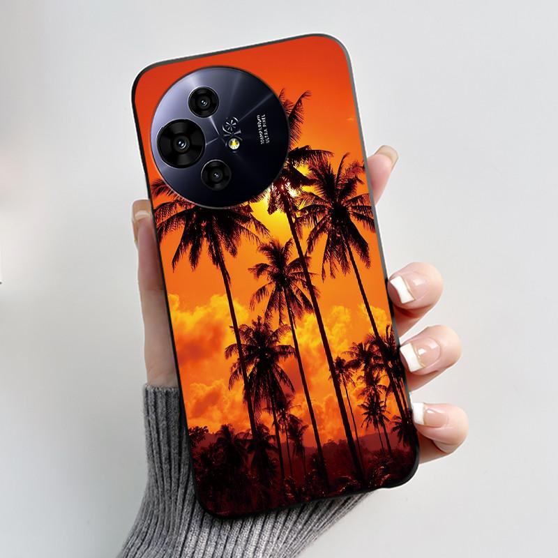 New Design Cute Case For TCL 50 NxtPaper 5G/50 Pro NxtPaper 5G/TCL P10/60 XE NxtPaper Shockproof Cover Black Case