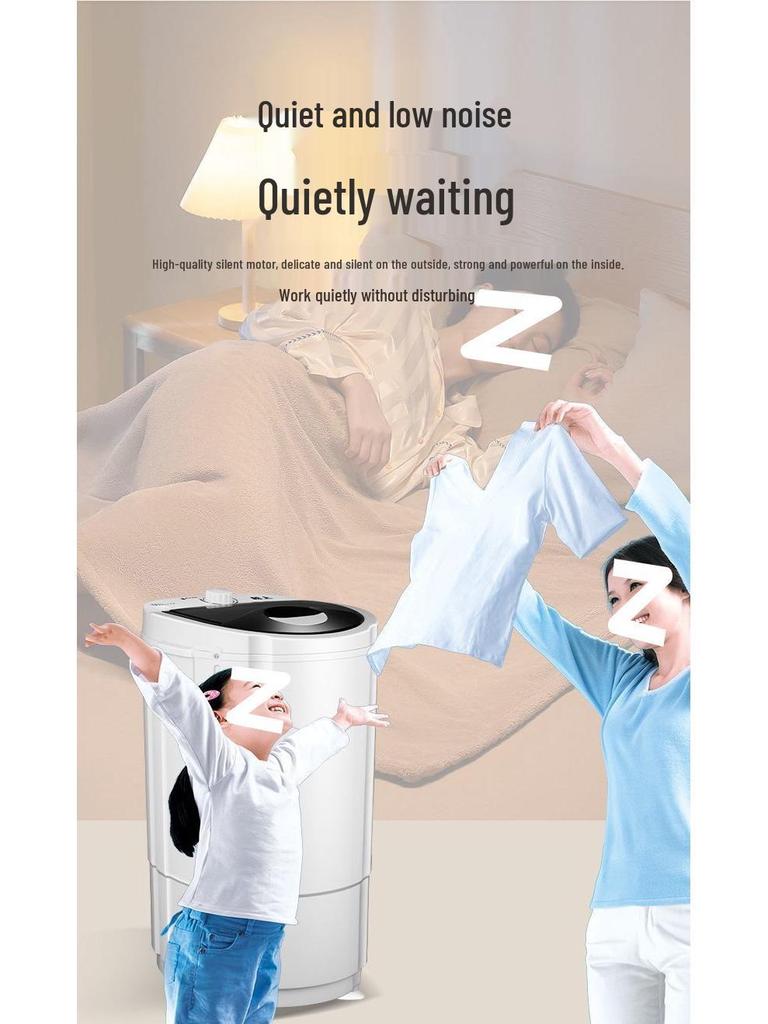 Mini tragbare Wäscheschleuder für Reisen und Wohnheime