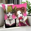 Anime Nana Cushion Cover Cushion Cover Set 4Pcs 50X50 45X45 40X40 Pillowcase Decorative Sofa Home Decor