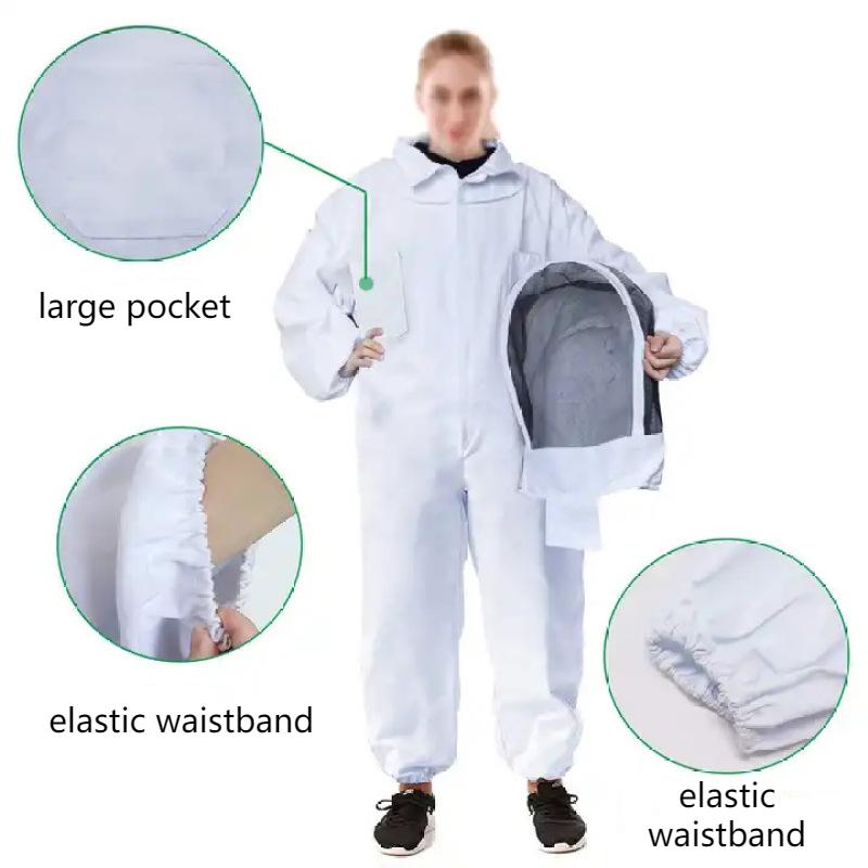 Professional Bee Suit for Men Women,Beekeeping Suit with Glove for Beekeeper