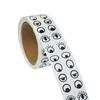 1000pcs/roll Crafts Mini Eye Shaped Sticker Self-Adhesive Stationery Sticker  for DIY Arts