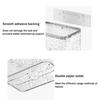 Tissue Box Wall-mounted Sealed Design Dispenser Waterproof Dustproof Paper Towel Holder Transparent Strong Adhesive Container for Bathroom