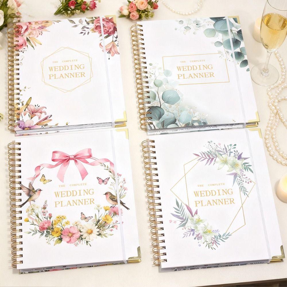 Wedding Planner Wedding Planning Book Agenda Notepad High Quality Loose-leaf Notebook Wedding