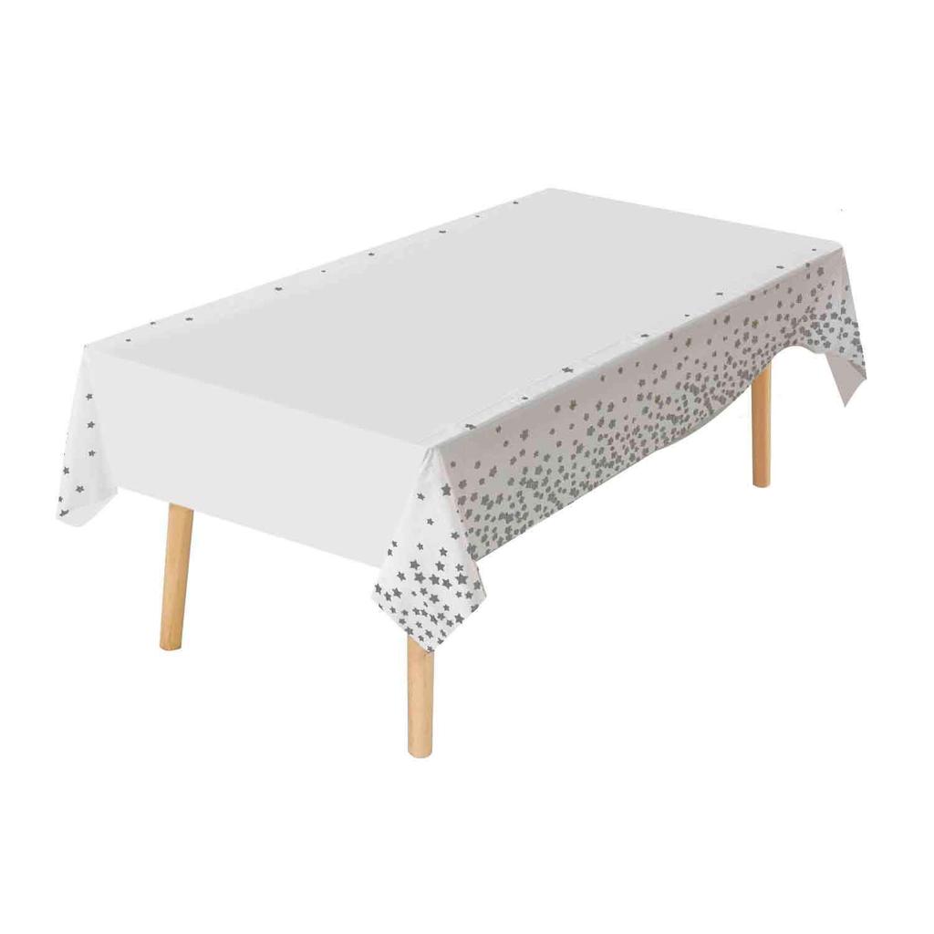 Disposable PEVA Cartoon Balloon Tablecloth - Oil-Proof, Thickened for Birthdays & Kindergarten Parties