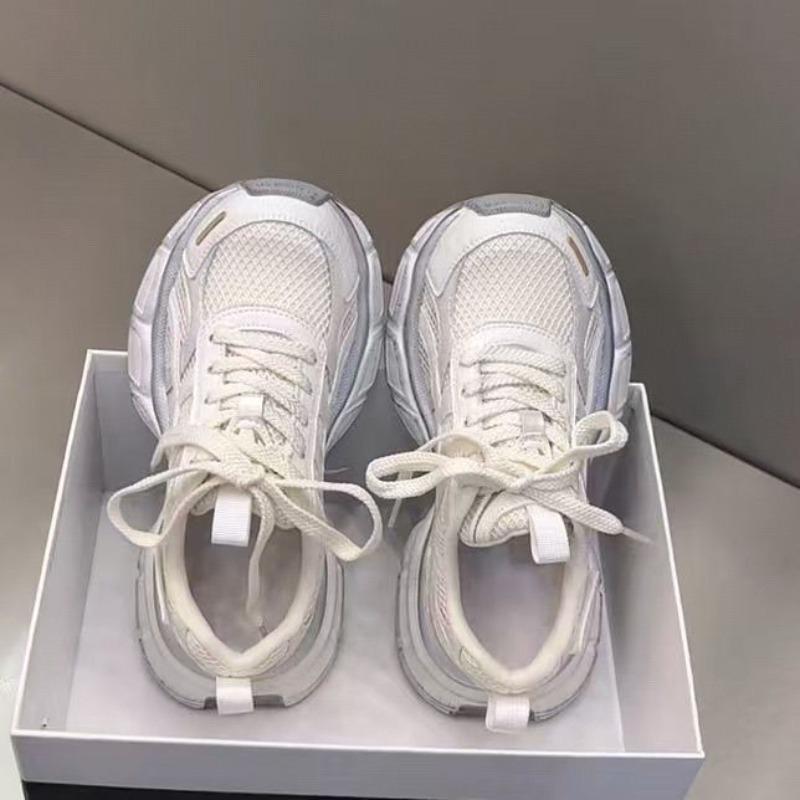 Summer new fashion mesh breathable platform dad shoes women's versatile casual sports shoes