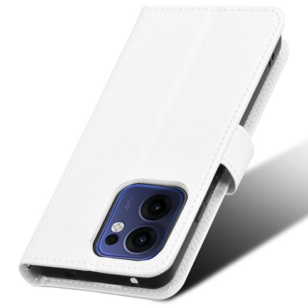 For Oppo Reno13 F 5G (Reno 13 FS 5G)/4G Case PU Leather Diamond Texture Wallet Phone Cover